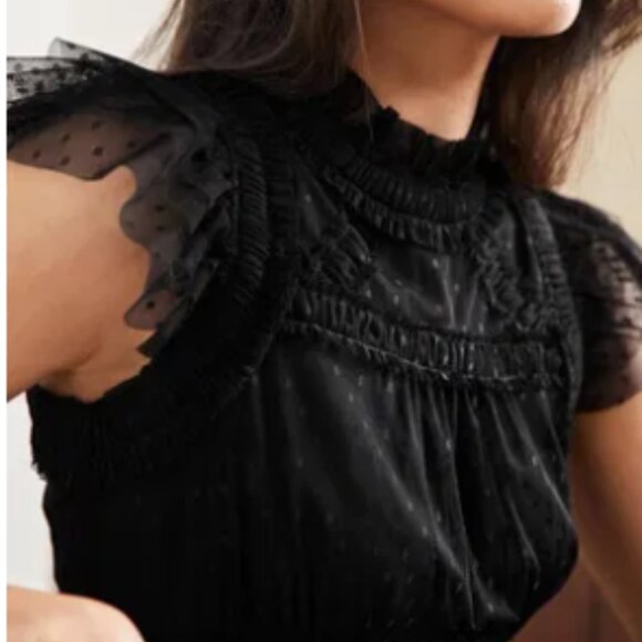 Boden Edie Tiered Tulle Midi Dress, 12P - Picture 2 of 10